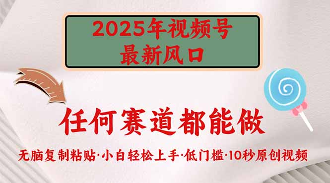 2025年视频号新风口,低门槛只需要无脑执行 第1张 2025年视频号新风口,低门槛只需要无脑执行 第1张